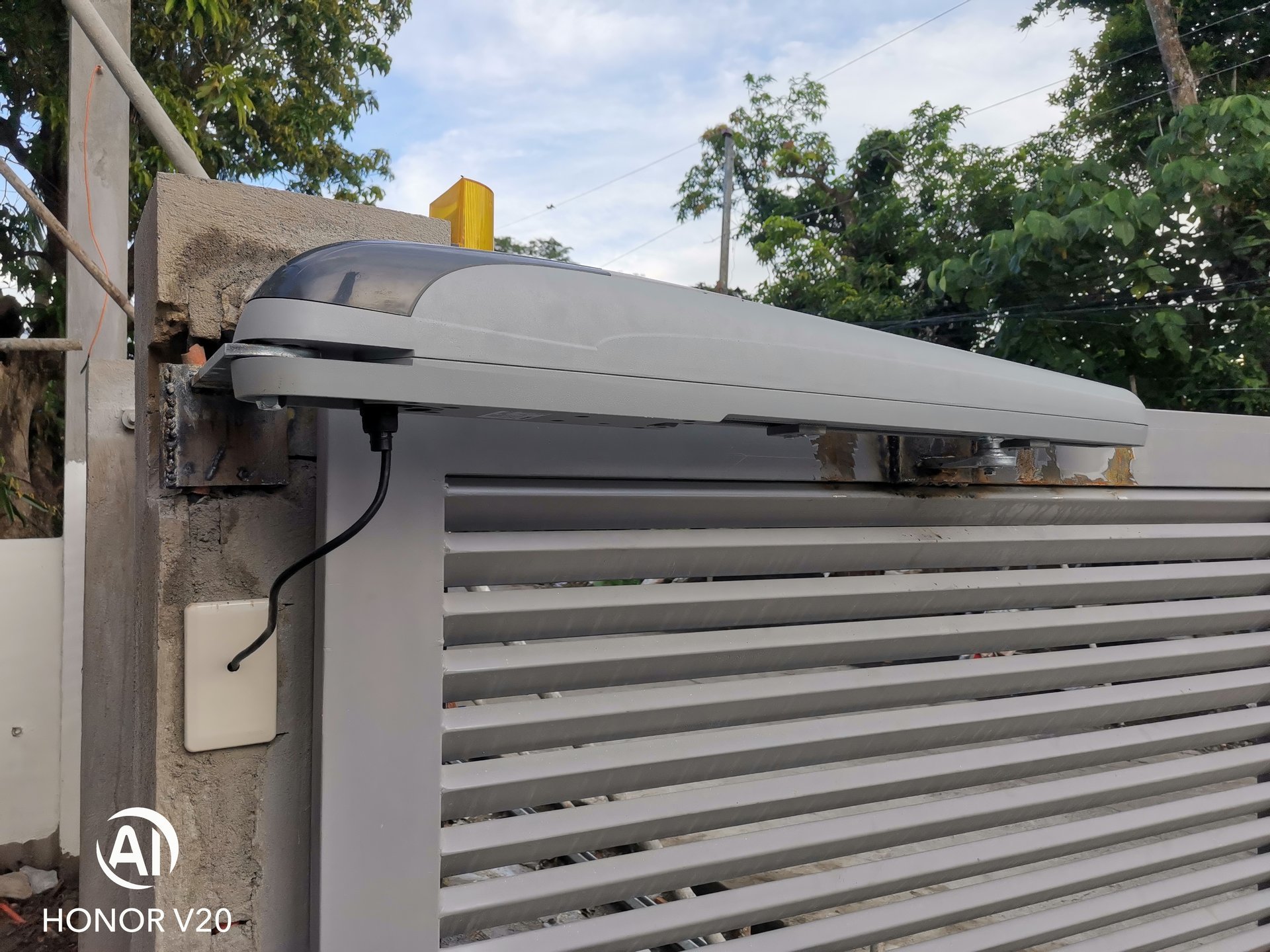 Automated sliding gate system by Race-Conz IT Solutions