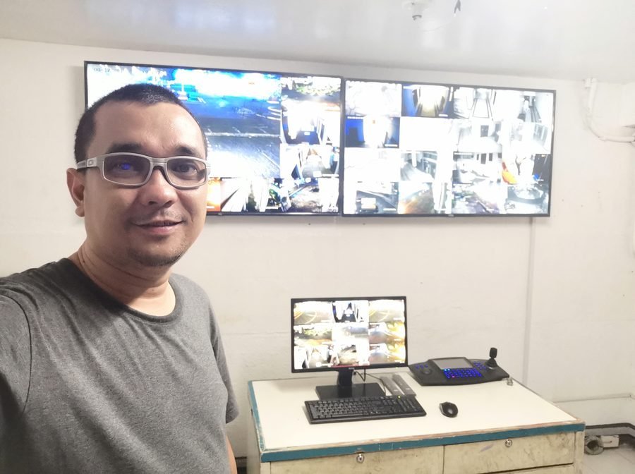 Hikvision CCTV control room installation by Race-Conz IT Solutions